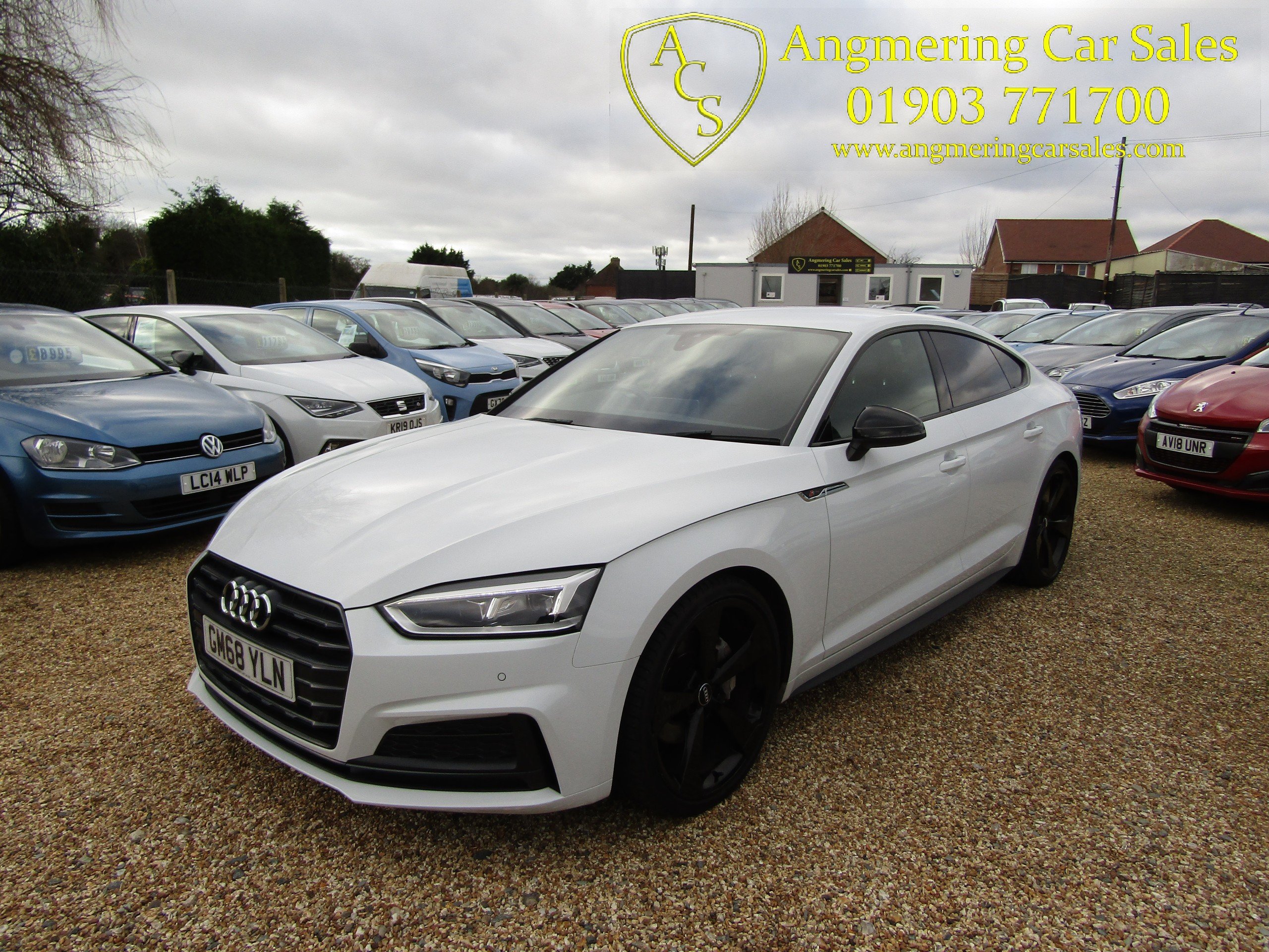 Used 2019 Audi A5 40 TDI Black Edition 5dr S Tronic for sale in Littlehampton, West Sussex